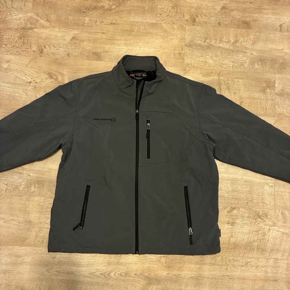 Free Country Men's Charcoal Performance Jacket